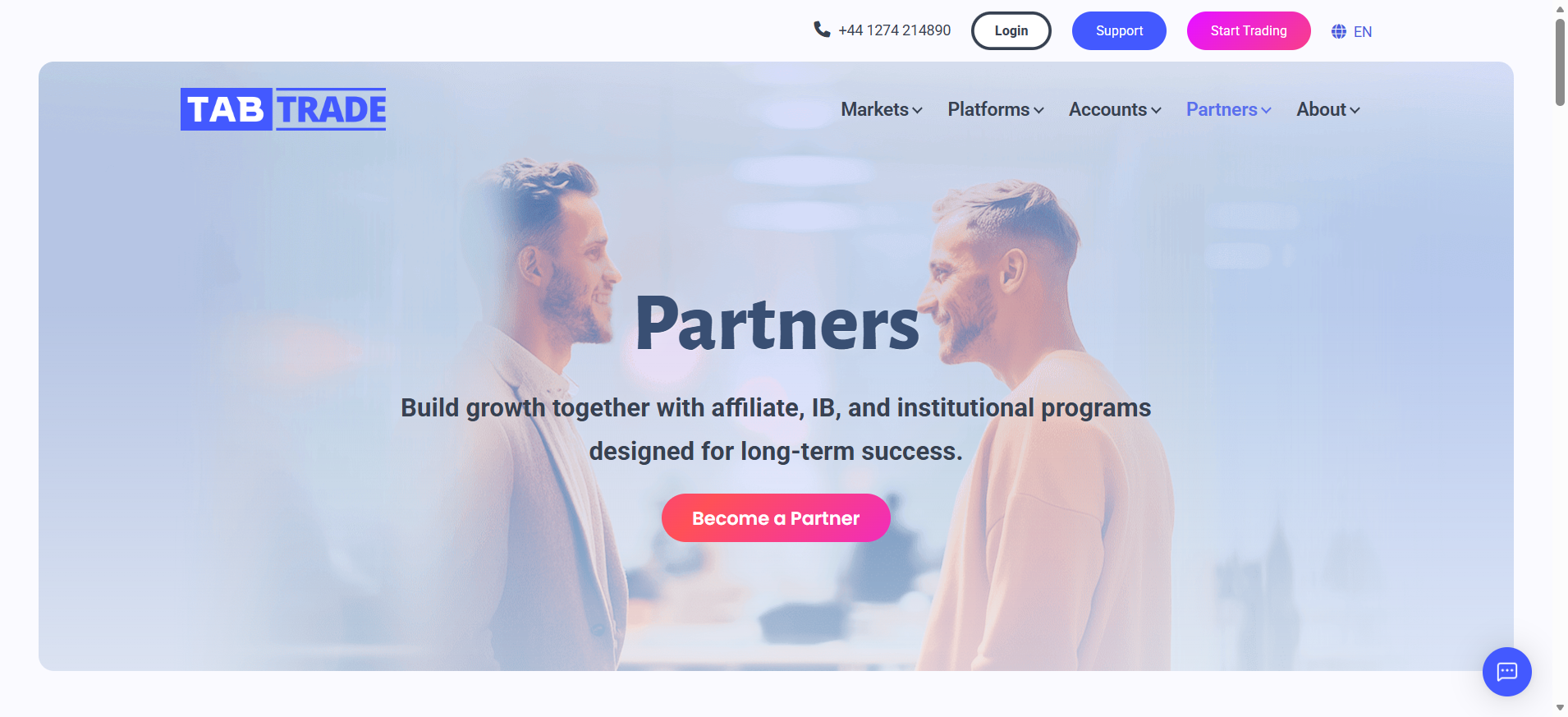 TabTrade Partners Dashboard