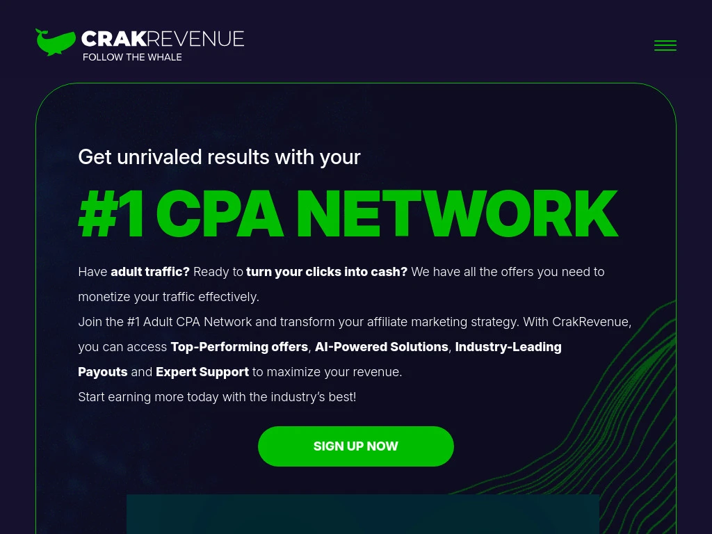 CrakRevenue Dashboard