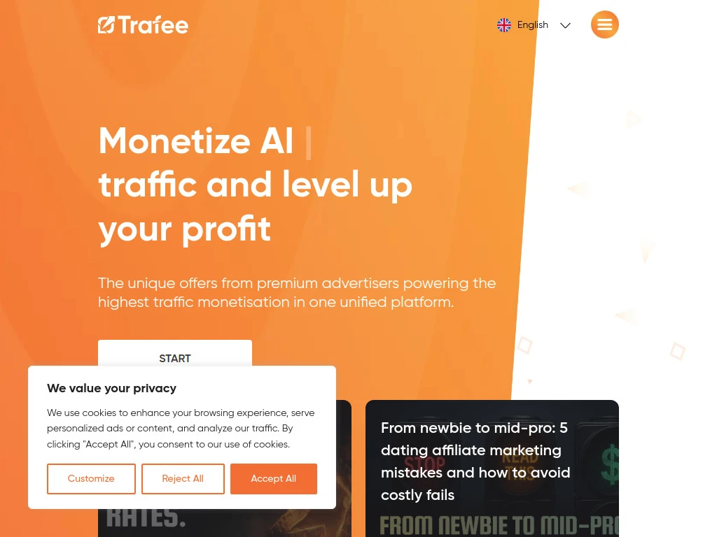 Trafee Dashboard