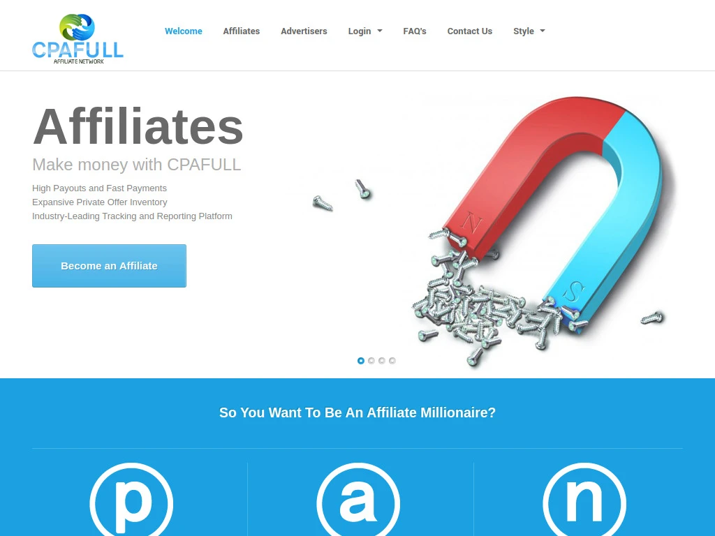 CPAFULL Dashboard