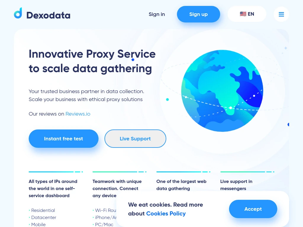 Dexodata Preview